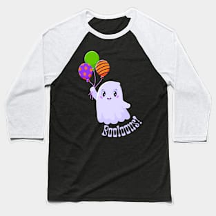 Booloons Tee - Playful Ghostly Celebration Baseball T-Shirt